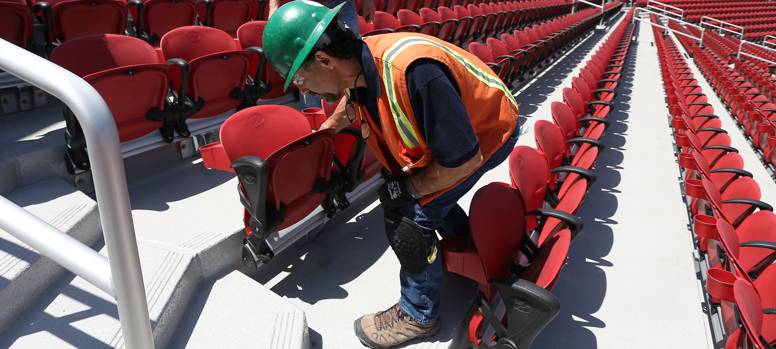 Seattle Seahawks Stadium seating by Camatic Seating