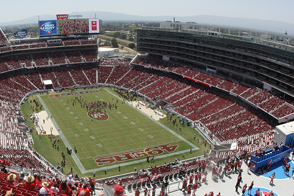 San Francisco 49ers Home Opener Levi's Stadium Inaugural