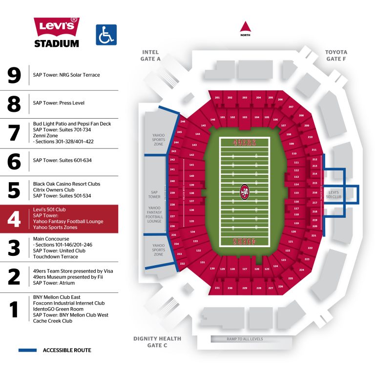 Accessible Services - Levi's® Stadium