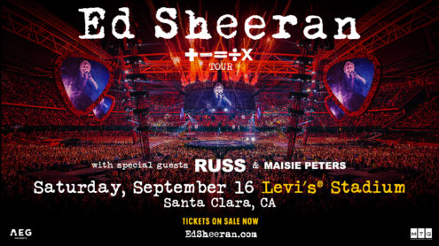 Ed Sheeran | + - = ÷ x Tour - Levi's® Stadium