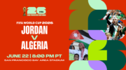 FIFA WORLD CUP | JORDAN vs. ALGERIA
