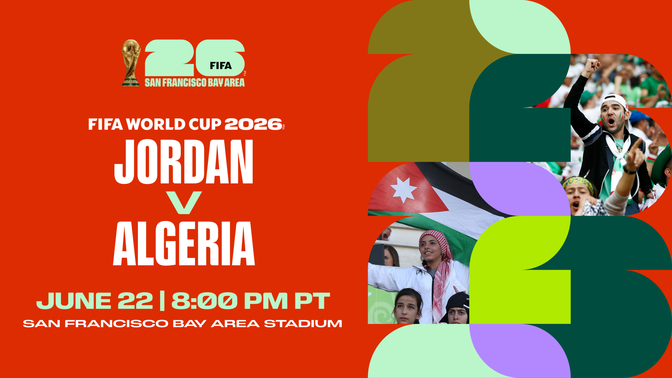 Jordan vs Algeria FIFA World Cup Group Stage