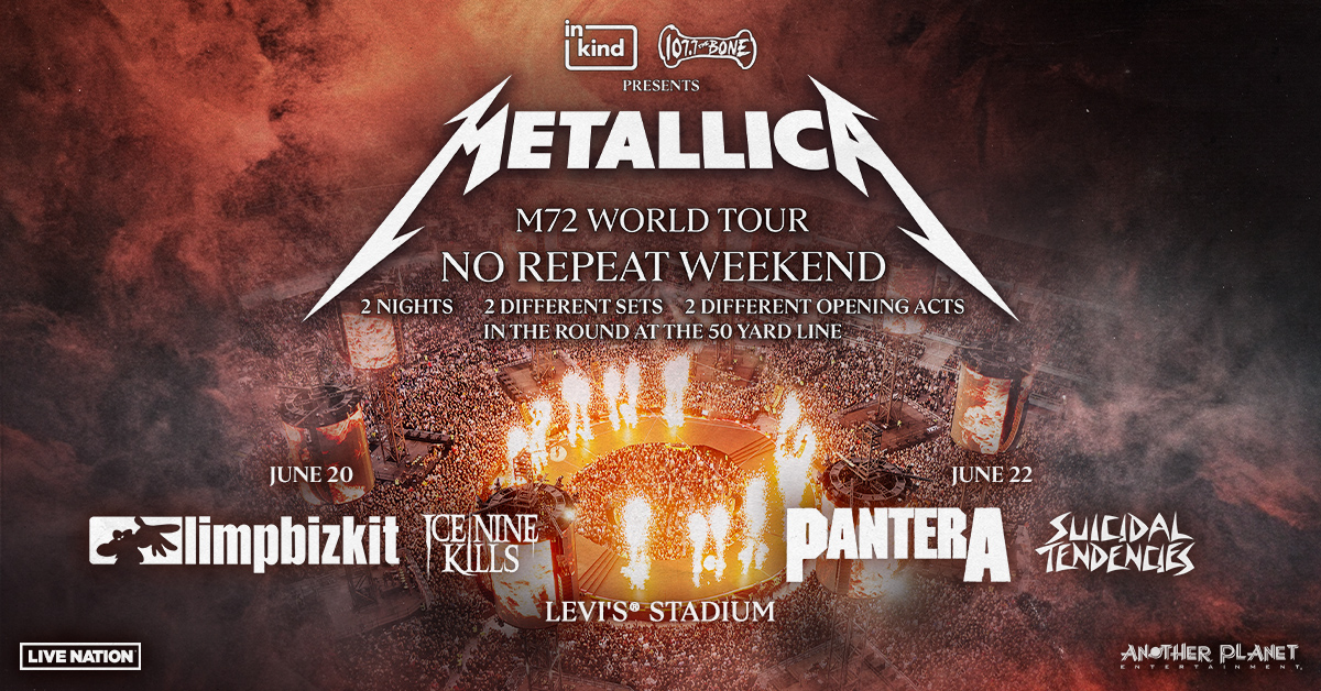 Metallica’s M72 World Tour ’25 Levi's® Stadium